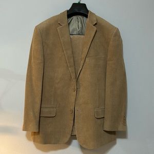 2 pieces men’s suit corduroy
